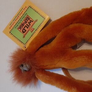 Wild Republic Plush Toy JAVI Golden Lion Tamarin Monkey NWT
